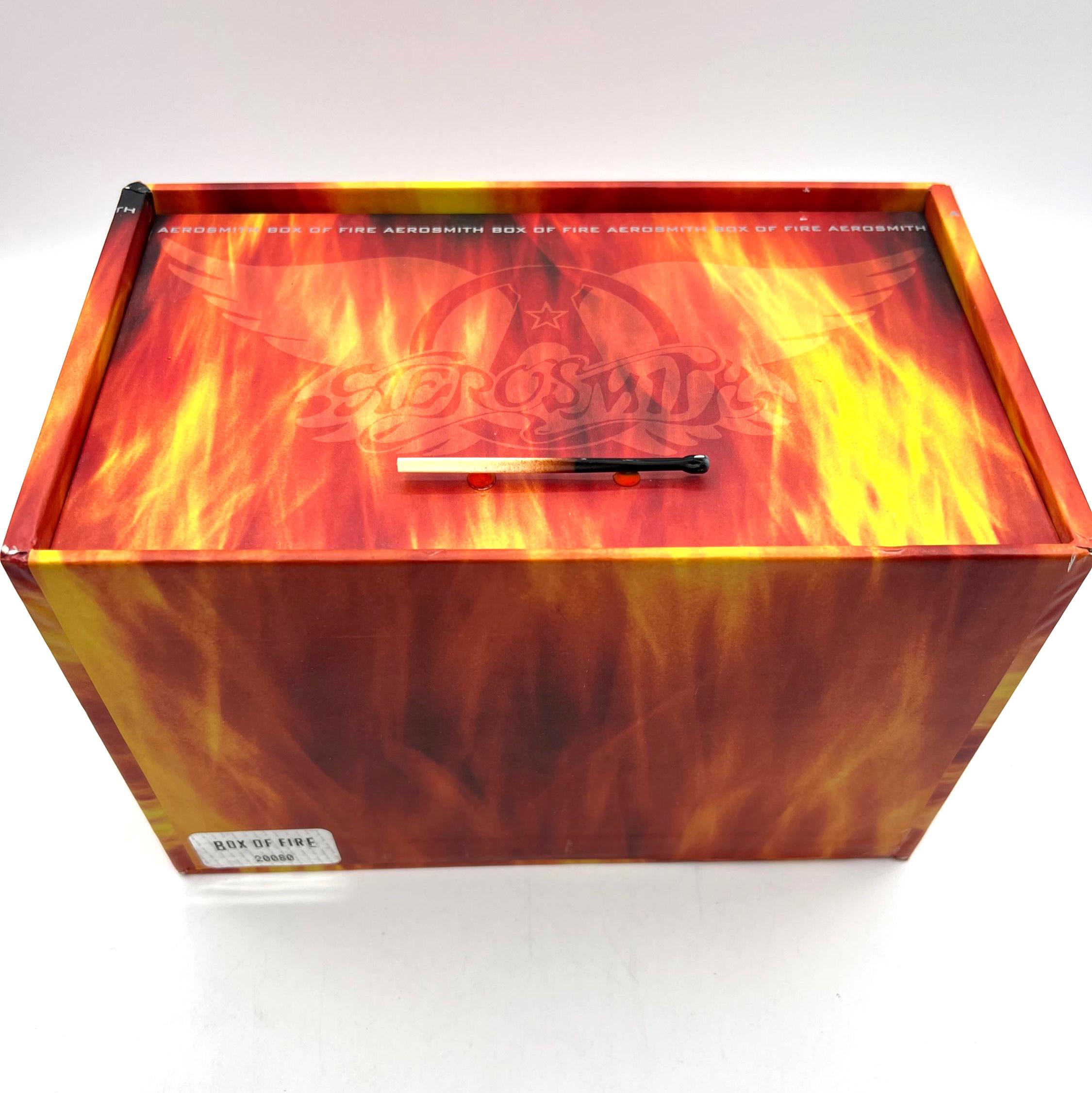 新品未開封エアロスミス/ボックス・オブ・ファイアCD-BOX限定12枚+1セット
