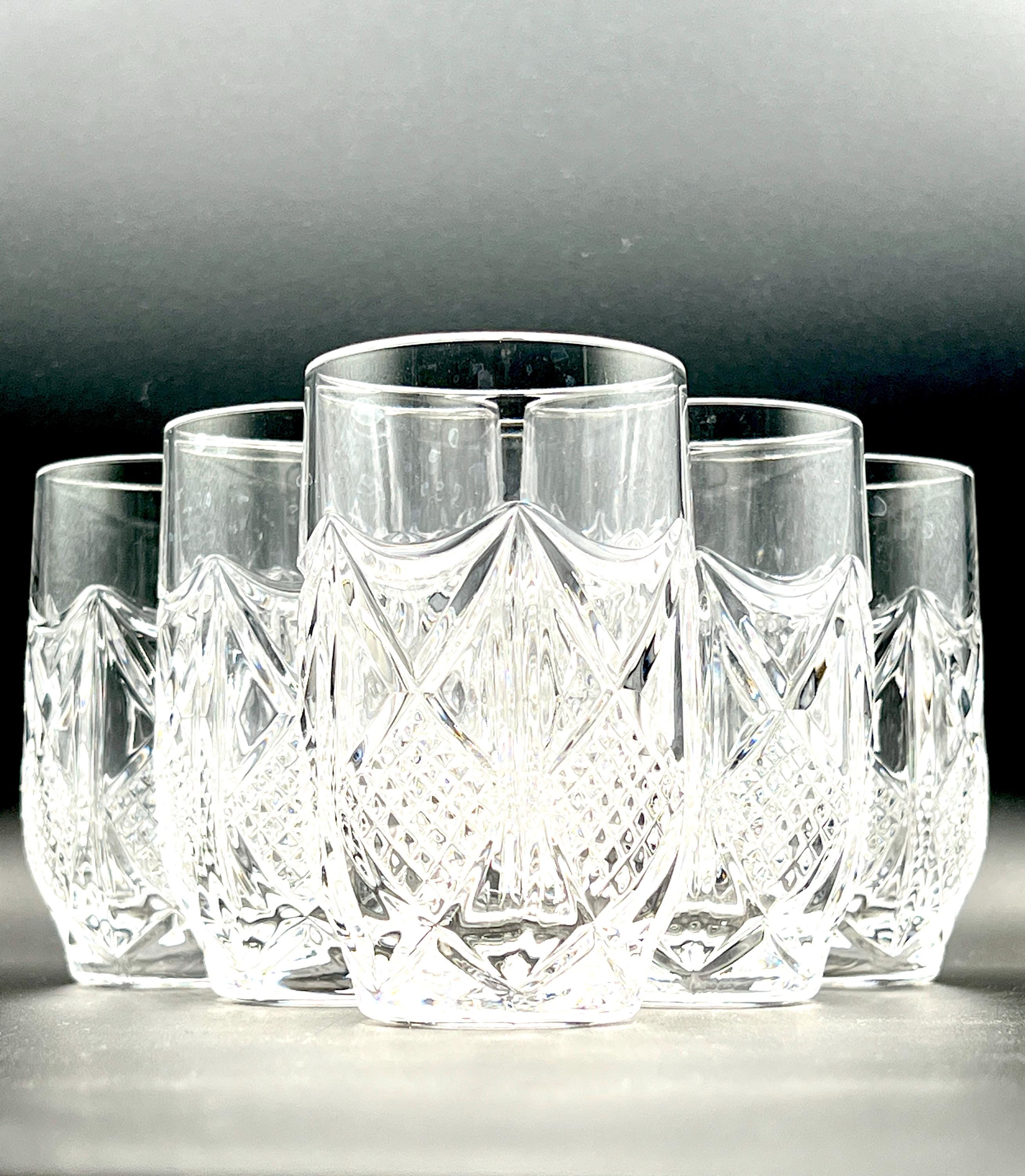 Bavarian Crystal Cut Wine Glasses - Etsy