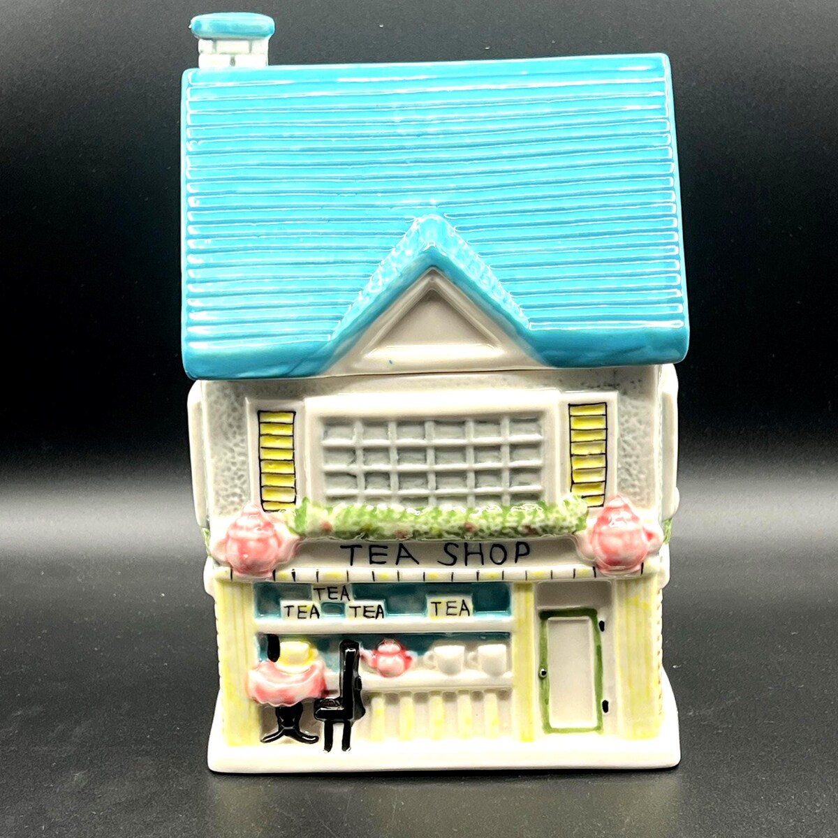 Tea Shop Cookie Jar