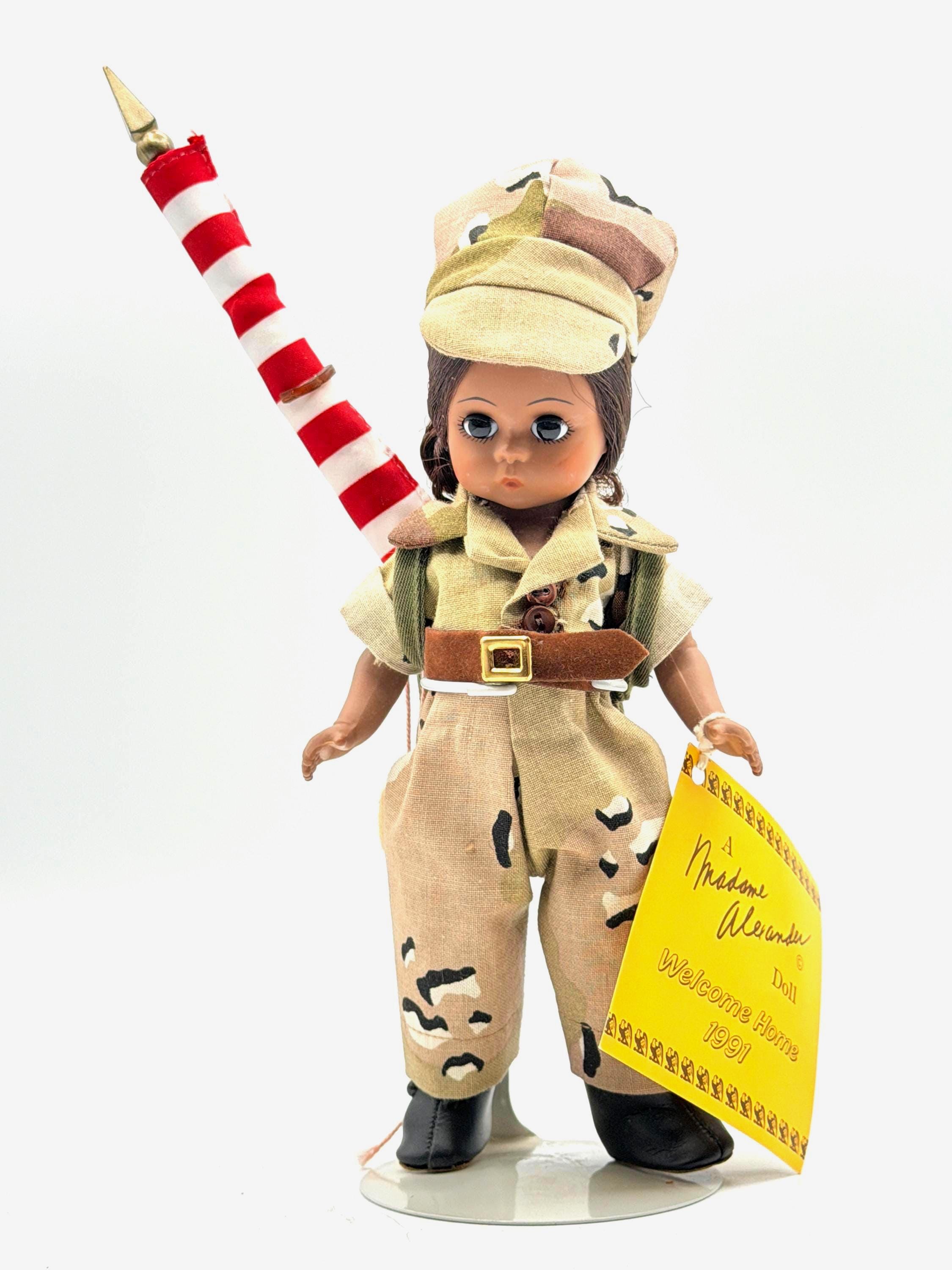 Vintage Madame Alexander Doll 1991 Welcome Home Desert Storm