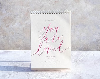 2024 Desk Calendar / Bible Verses - Etsy