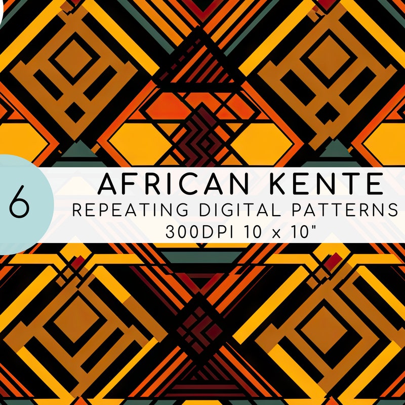 Printable Kente Patterns - Etsy
