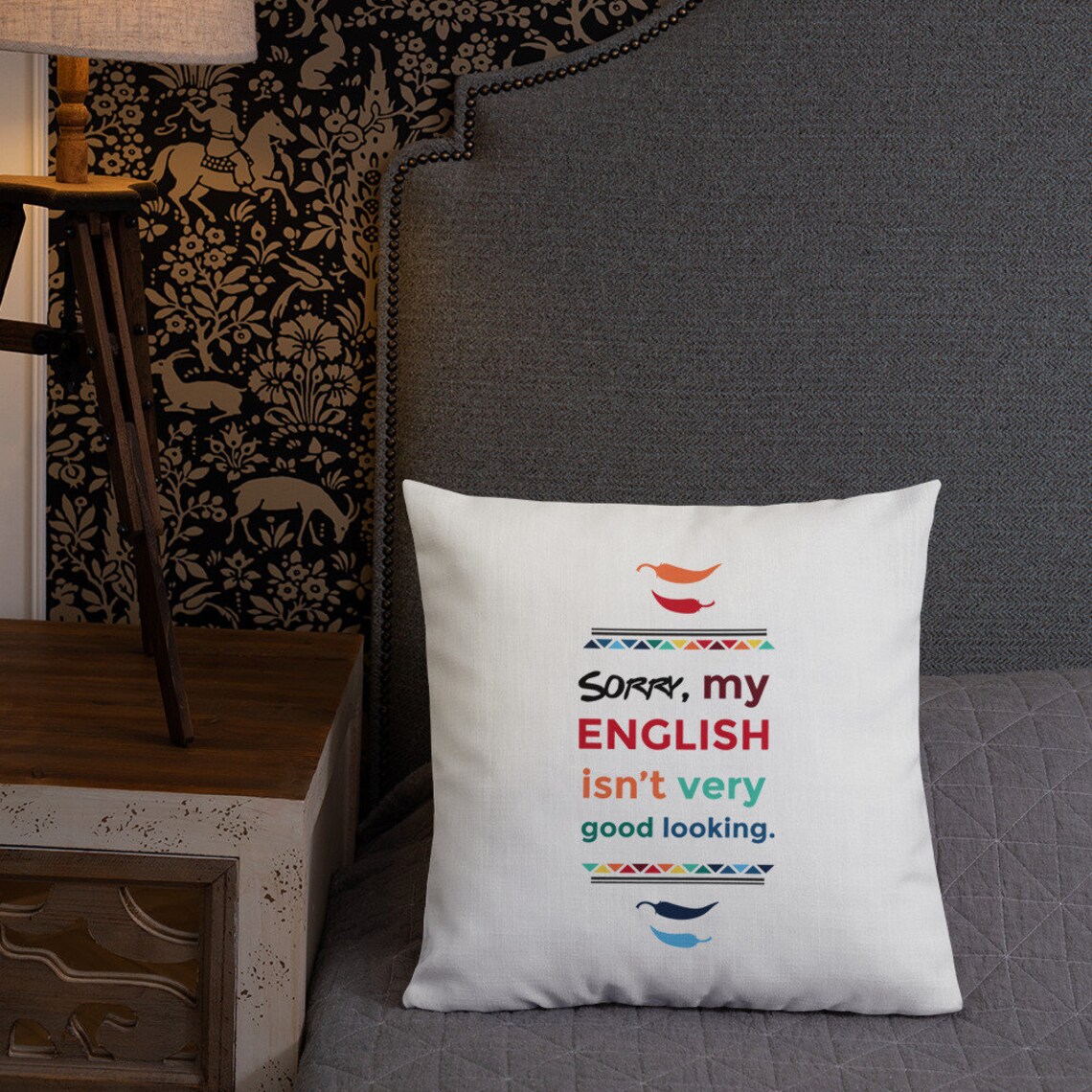 Spanglish My English is Not Very Good Looking Quote Etsy