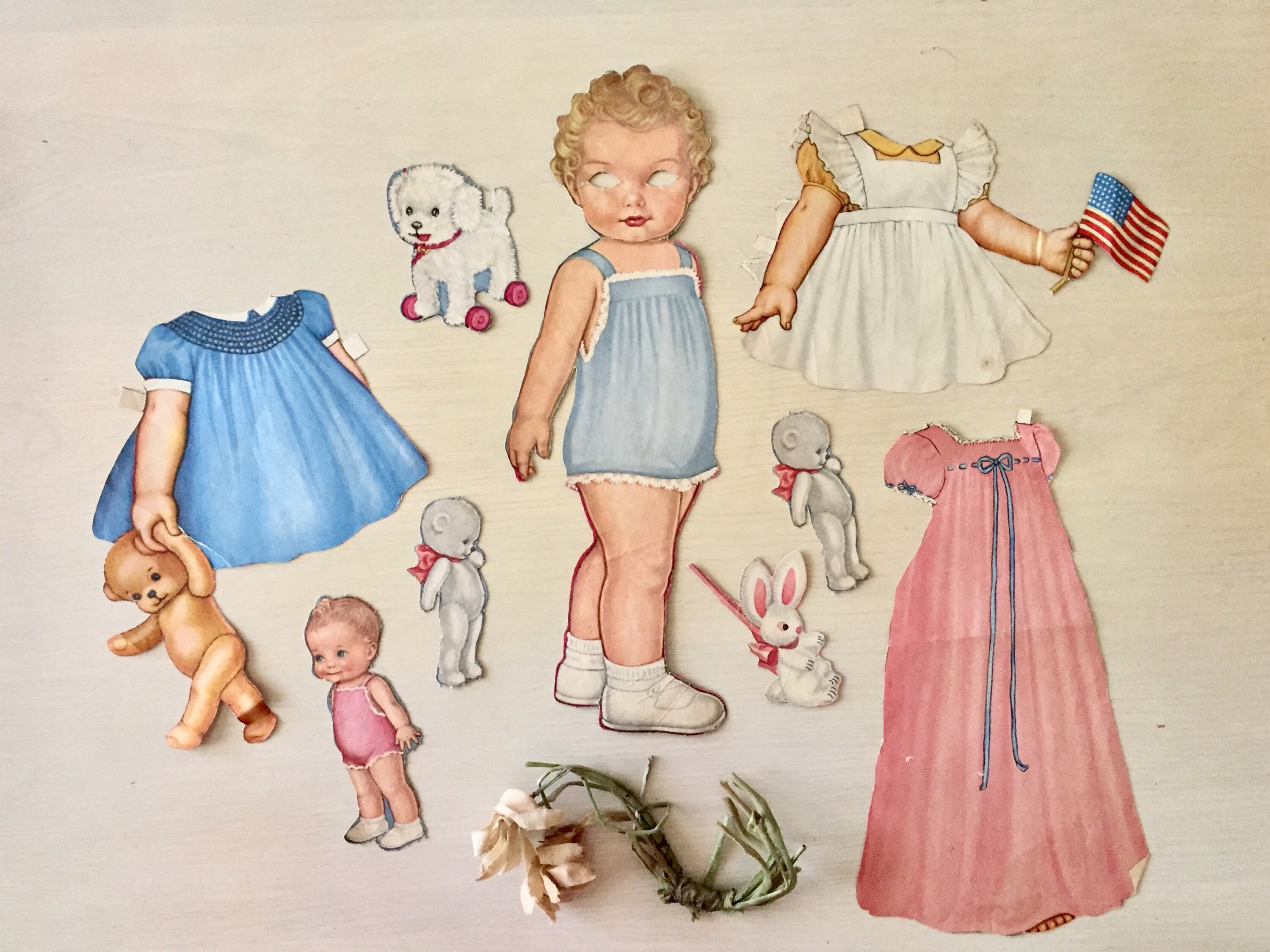 paper doll set