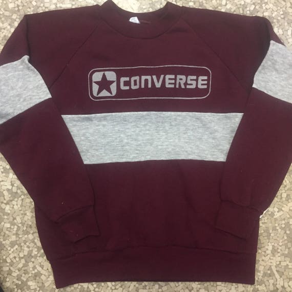 maroon converse shirt