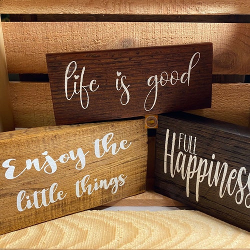 Custom 10 Wood Block Sign Etsy