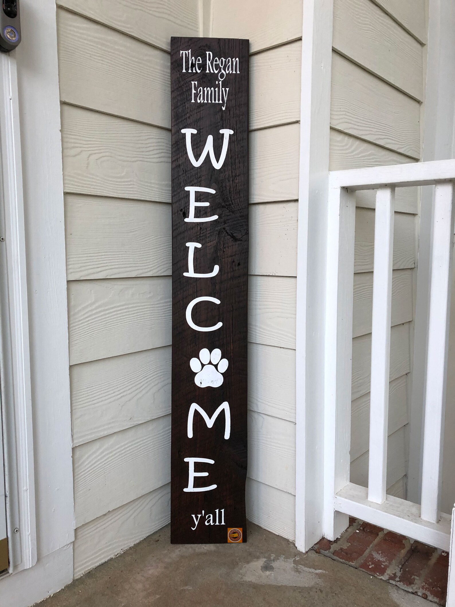 Personalized Front Porch Wood Sign / Family's Name Porch Etsy UK