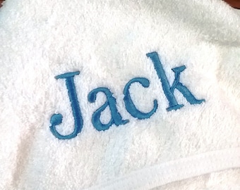 Baby Hooded Towel | Custom Baby Hooded Towel | Personalized Baby Hooded Towel | Monogrammed Baby Hooded Towel | Embroidered Baby Towel