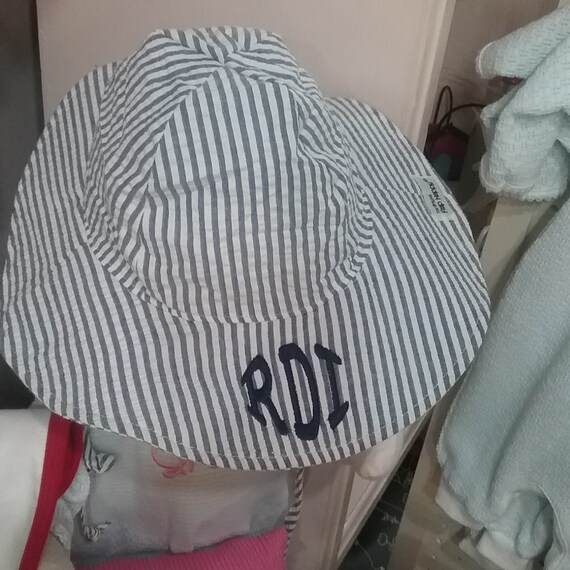personalized baby sun hat
