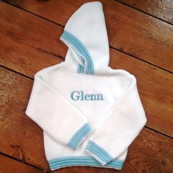 personalized baby sweater