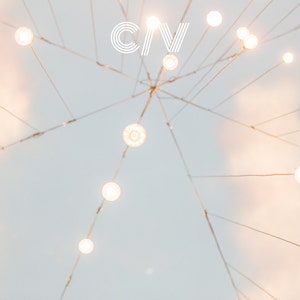 Pastel Lights, Clouds, Nursery, Download Digital Photography, Print, Downloadable Image, Printable Art, Artwork image 2