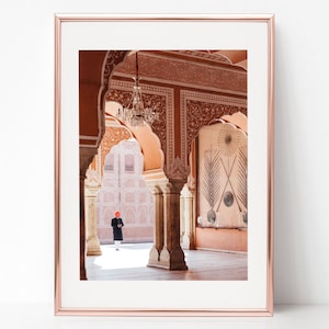 India Architecture Pink City Palace Travel Photography, Download Digital Photography, Print, Downloadable Image, Printable Art, Artwork