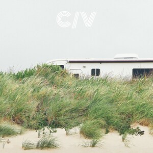 Landscape Photography, Caravan, Camping, Beach, Download Digital Photography, Print, Downloadable Image, Printable Art, Artwork image 2