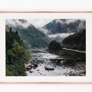 Japan, Landscape, Mountain View, Download Digital Photography, Print, Downloadable Image, Printable Art