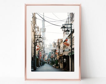 Travel Photography, Japan, Tokyo, Urban, Download Digital Photography, Print, Downloadable Image, Printable Art, Artwork