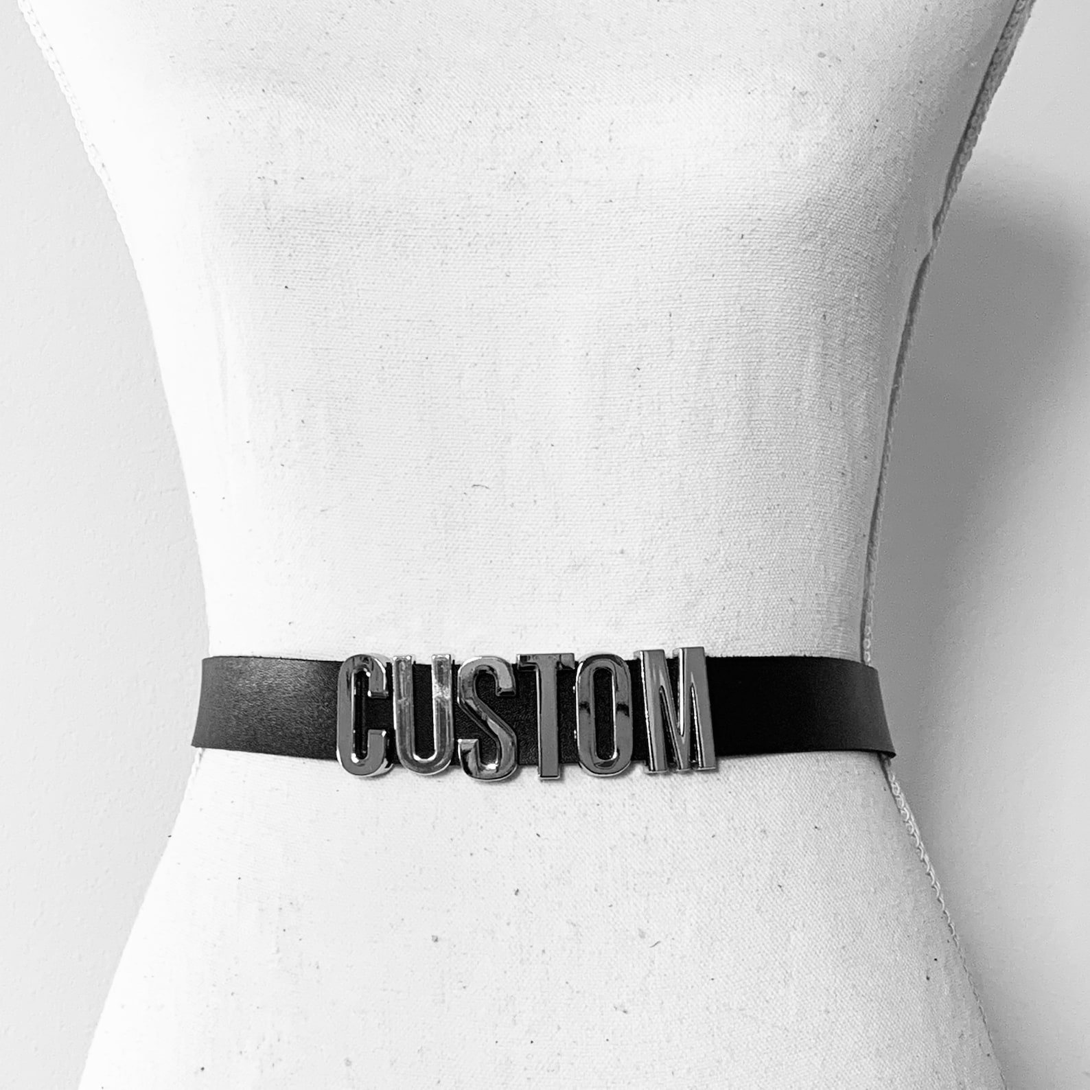 Custom name logo belt with huge 30mm letters. Designer belt | Etsy