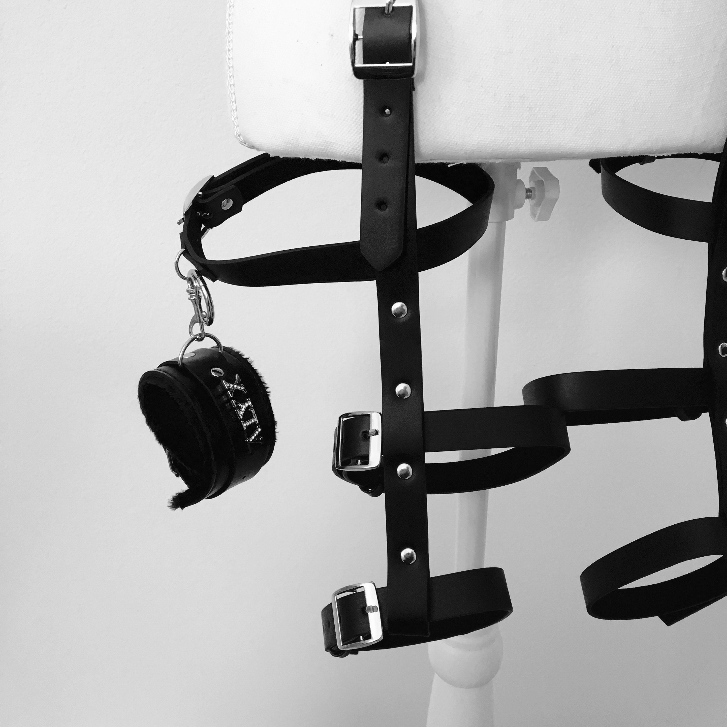 Build Your Own Full Body Harness. Body Harness Leg Etsy