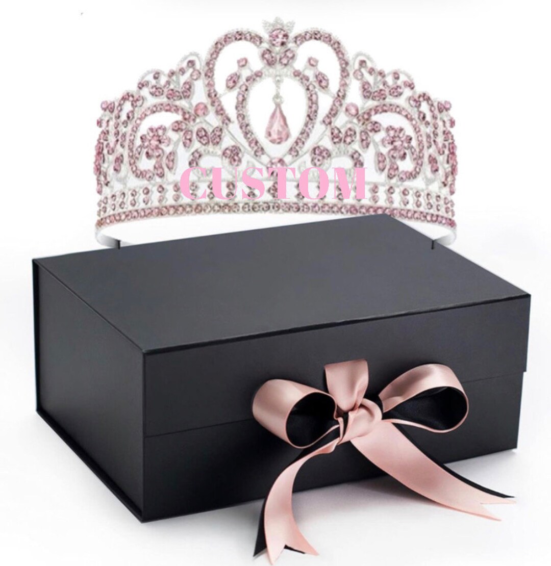 Tiara Keepsake Gift Box for Custom Tiara BOX ONLY Etsy