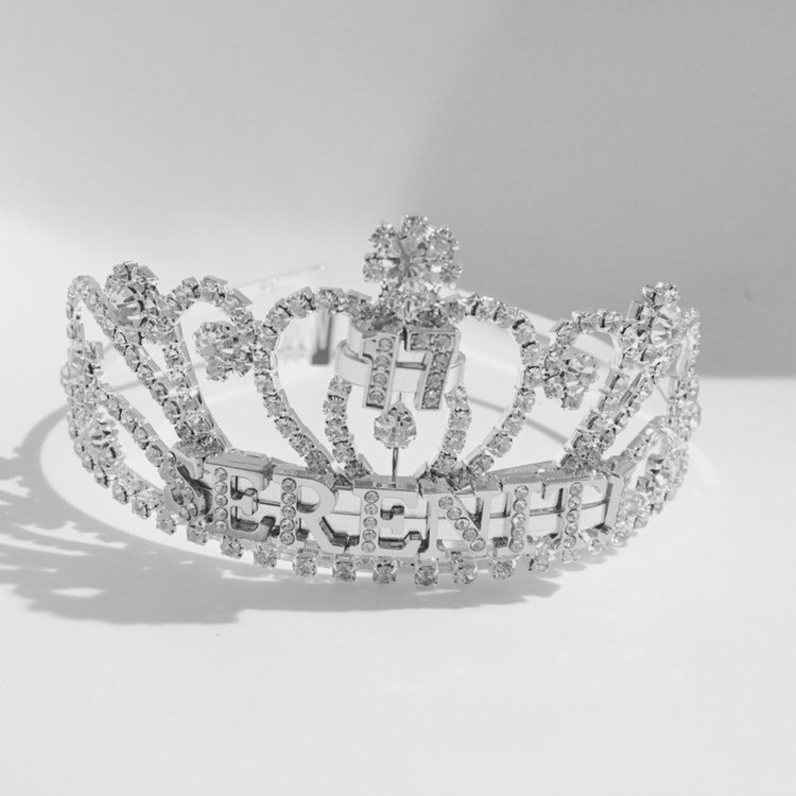 Custom Name Tiara/custom Word Tiara for Birthday Etsy Australia