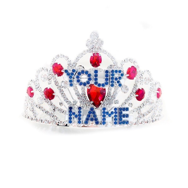 Custom name tiara/custom word tiara for birthday, bachelorette, wedding or any special ocassion. Your name or phrase on a tiara.