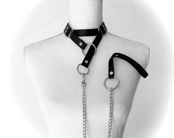 Choke martingale choke collar and leash, Contact me for custom colors :-)