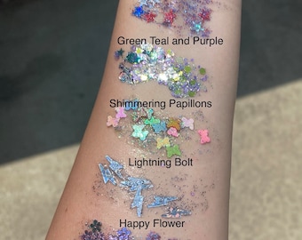 Face and body glitter