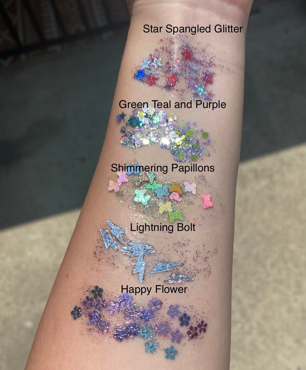 Festival Face and Body Glitter Gel, Face Glitter Gel, Body Glitter Gel,  Festival Glitter Gel, Face Painting Glitter, Halloween Glitter Gel 