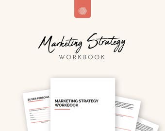 Marketing Strategy, Marketing Planner, Brand Planner for Small Business Owners | Printable - A4