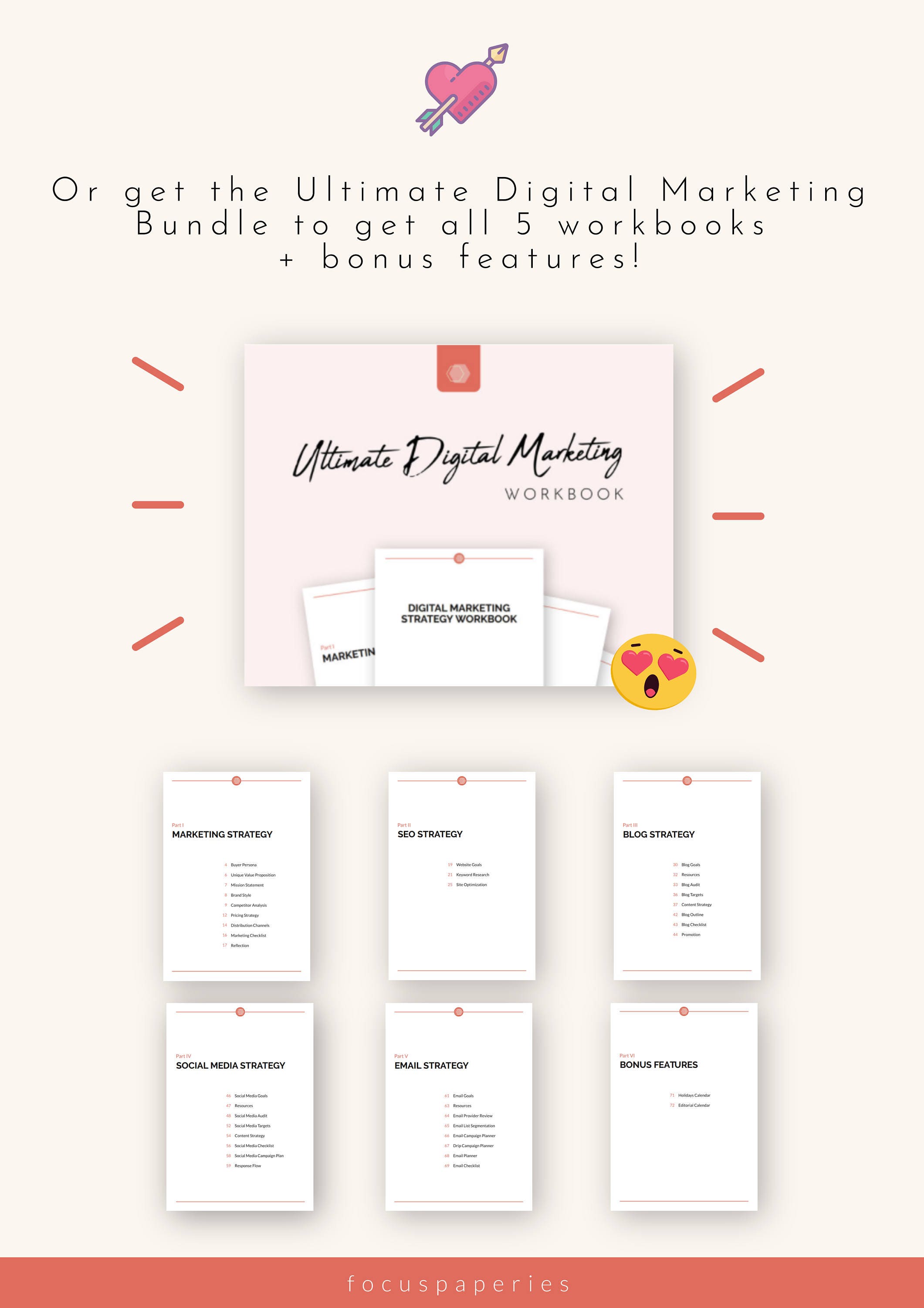 Blog Strategy, Blog Planner for Small Business Owners | Printable - A4 ...