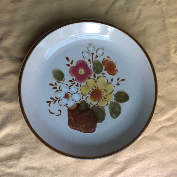 Floral Medley by JcPenney Stoneware - Salad Plate / Replacement