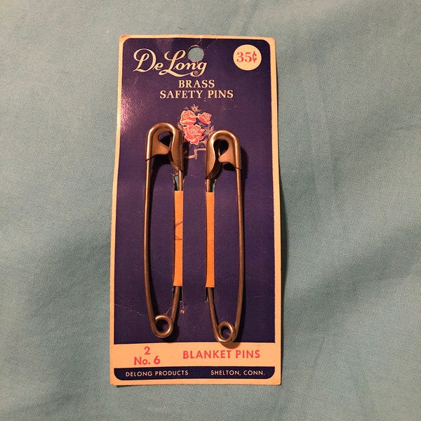 Vintage Safety Pins Etsy