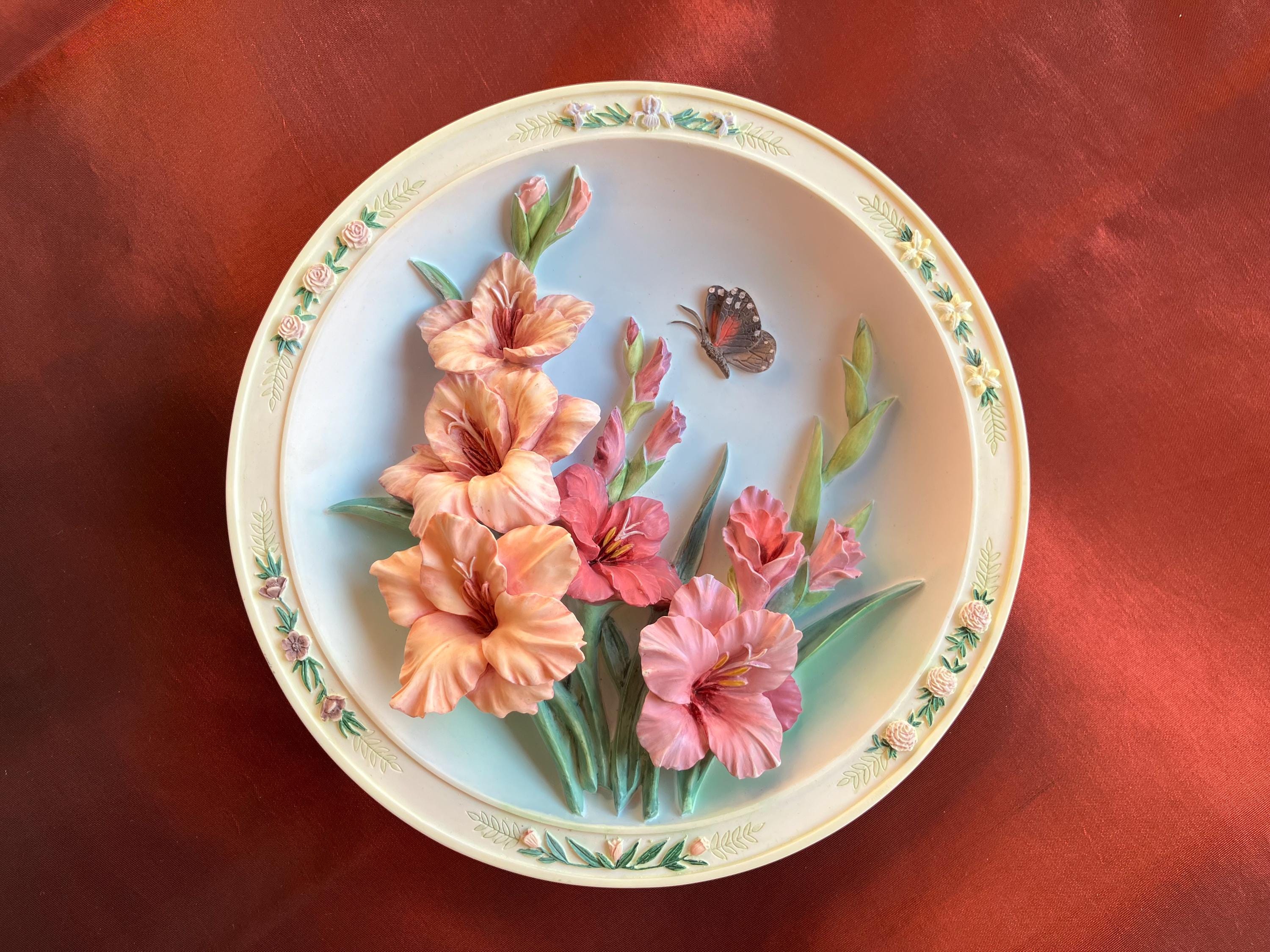 洋書 BRADFORD EXCHANGE Bradford Exchange Collectors Plate (1996) “Yuletide” Bradex