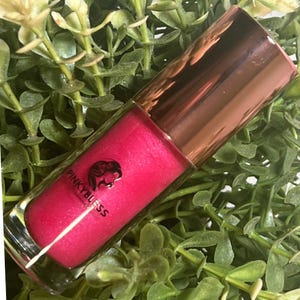 Blütenblatt Kuss Lippenöl - Bio Lippenbalsam | Ungiftige Overnight Lip Moisturizer | Clean Beauty Lippenpflege | Natürliches glänzendes Lippenöl