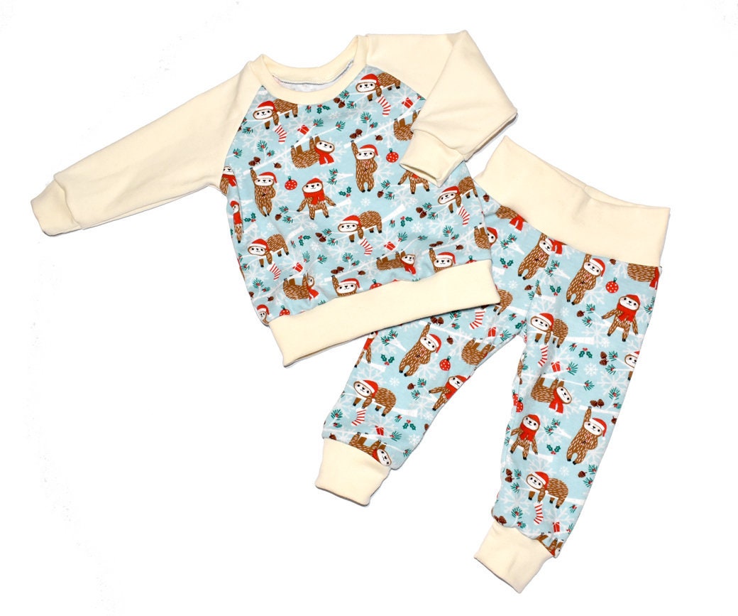 Children's sloth pyjamas new arrivals