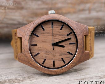 Fathers Day Gifts for Dad, Gifts for Boyfriend, Wood Watch Men, Husband Gift, Wooden Watch Men, Fathers Day, Wood Watch, Engraved Watch