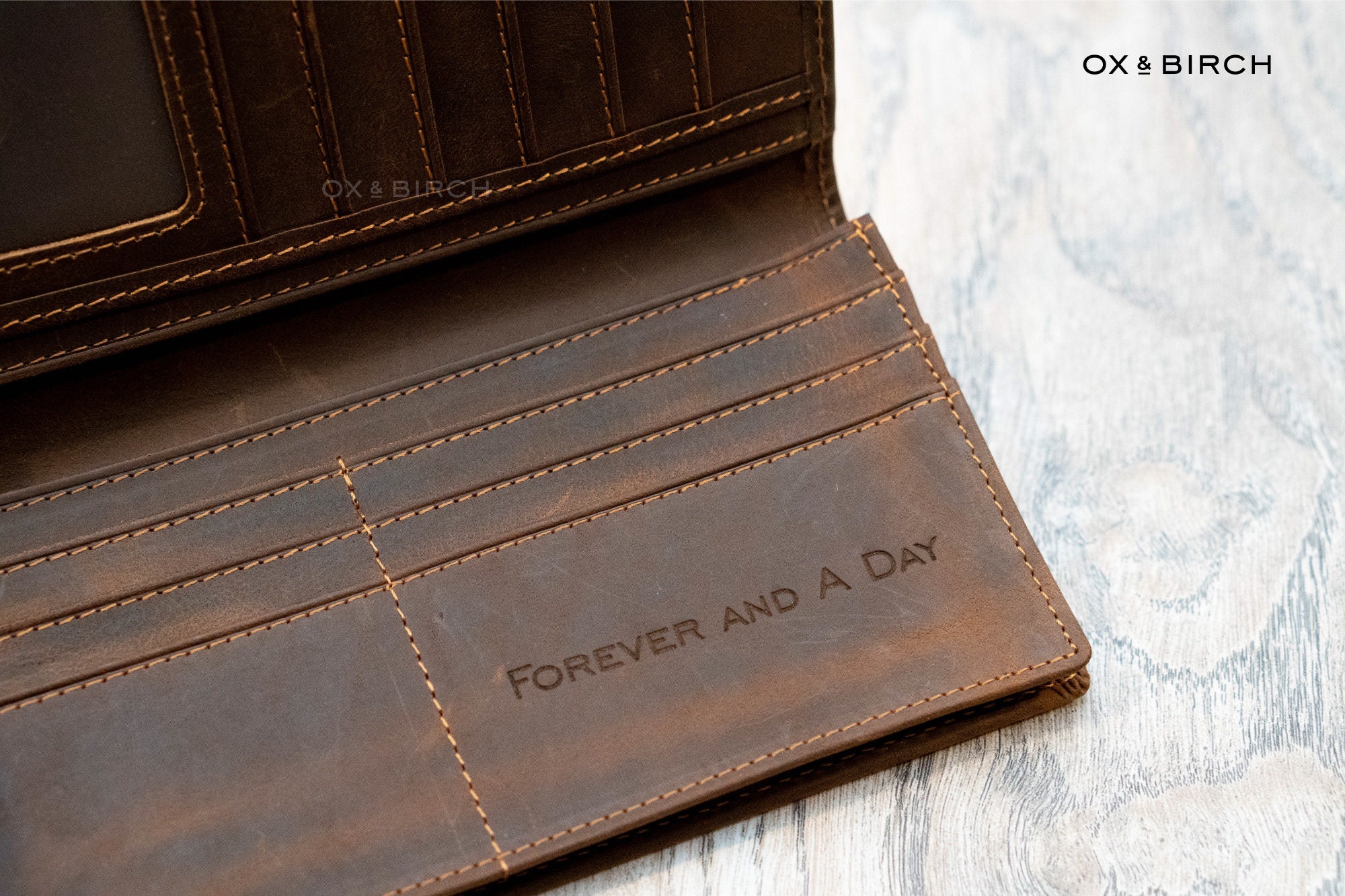 Personalized Wallet for Boyfriend Mens Long Leather Wallet Etsy Singapore