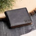 Personalized Gift for Boyfriend • Graduation Gifts for Him • Black Leather Wallet • Mens Leather Wallet • Engraved Gift • Gifts for Dad 