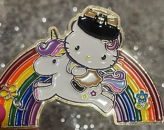 Navy Chief Kitty Unicorn Challenge Coin - Unique Military Collectible