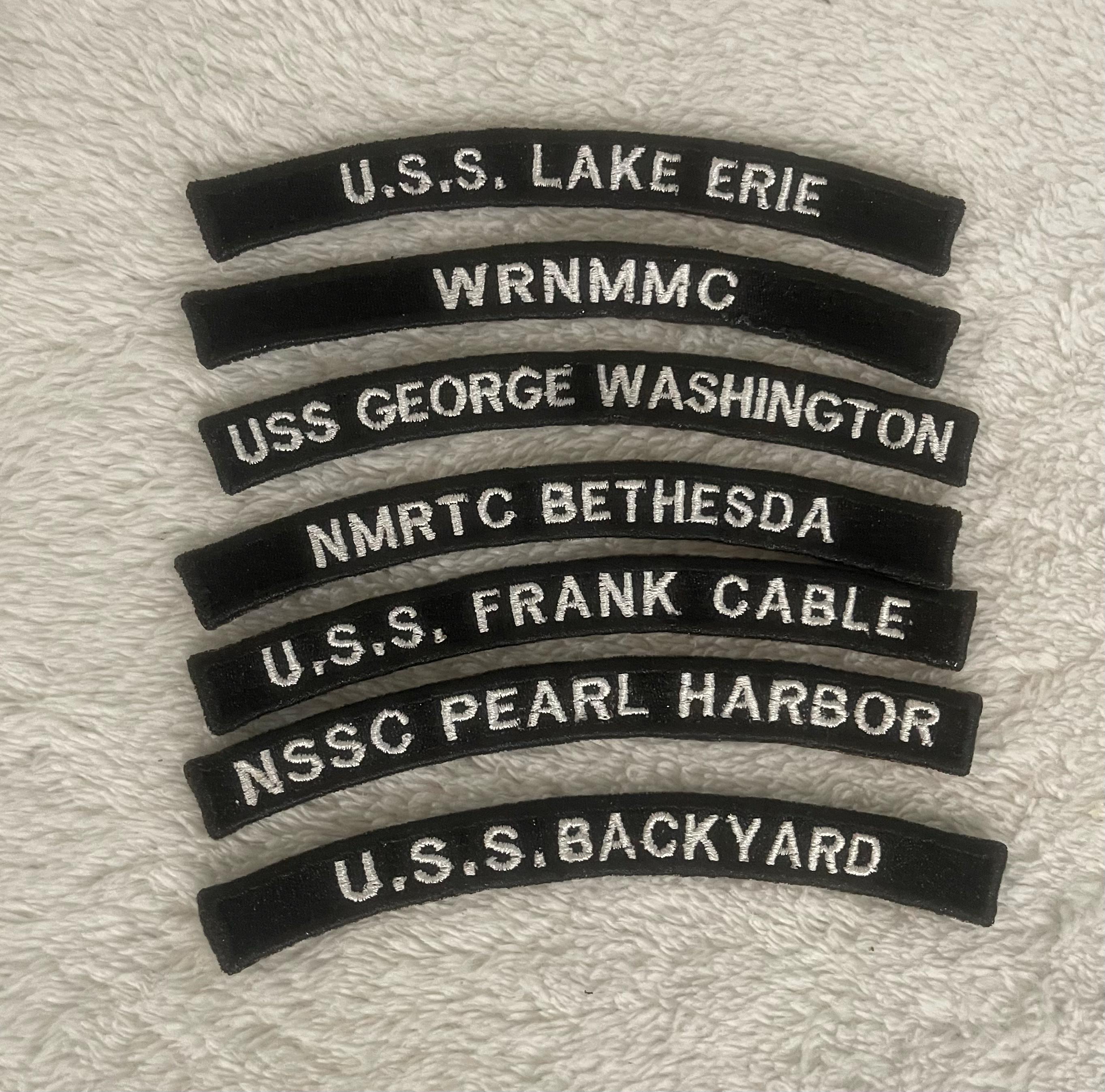 Custom Navy Command Inspired Rocker Patch — 5