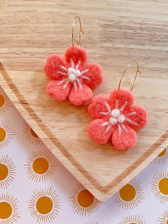 Sakura Flower Earrings