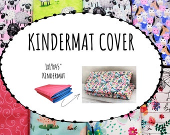 Animal Themed Nap Mat Covers -Animal Prints-1x19x45 Kindermat Covers -