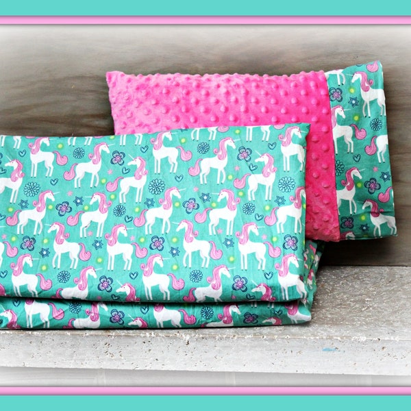 Unicorn Nap Mat Cover  -Kindermat Cover - Preschool- Daycare - Kindergarten