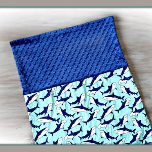 Minky Headrest Mat Cover -Kindermat Cover - Preschool- Daycare - Kindergarten - Misc prints available - sharks - construction - custom