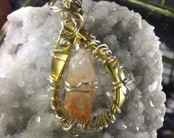 Lemurian Quartz Pendant