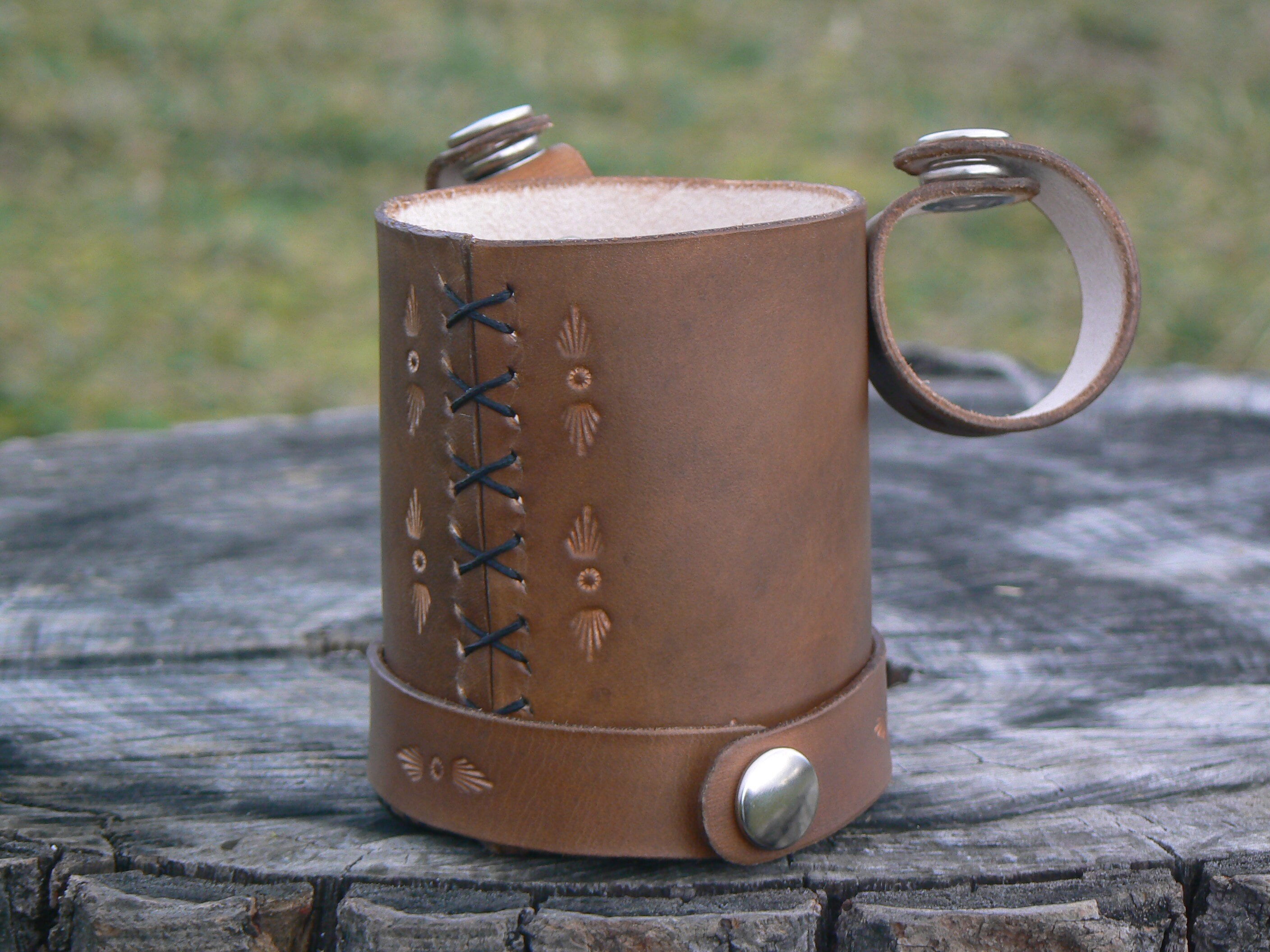 Bike Cup Holder Leather Bicycle Drink Holder Leather Bike Etsy