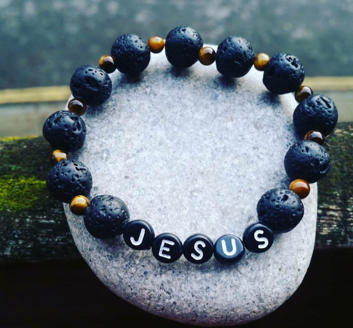 Personalised Jesus Bracelet Custom Jesus Bracelet Christian Etsy Canada