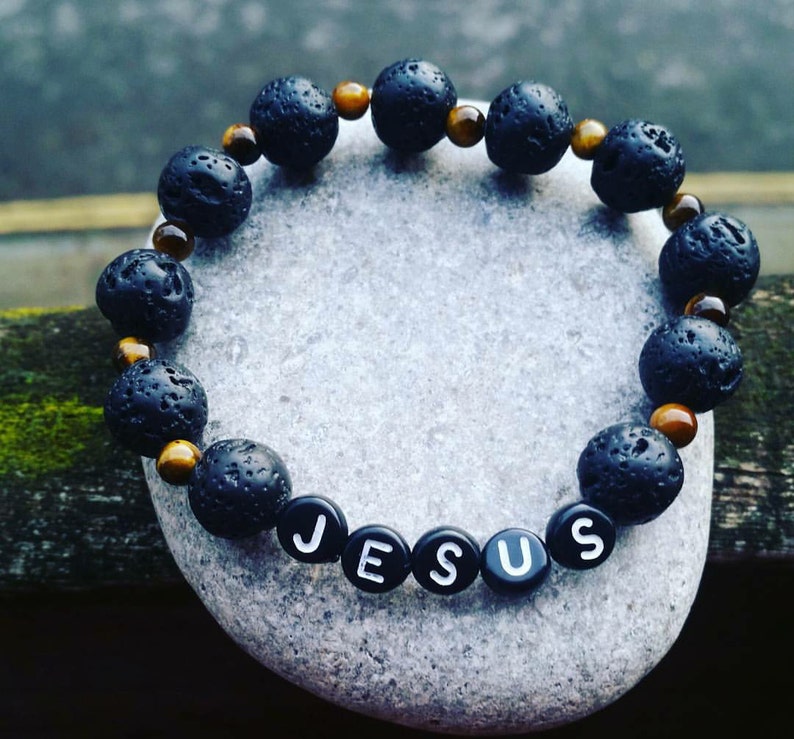 Personalised Jesus Bracelet Custom Jesus Bracelet Christian Etsy Canada