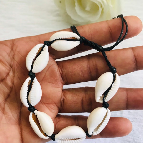 Seashell Anklet Etsy