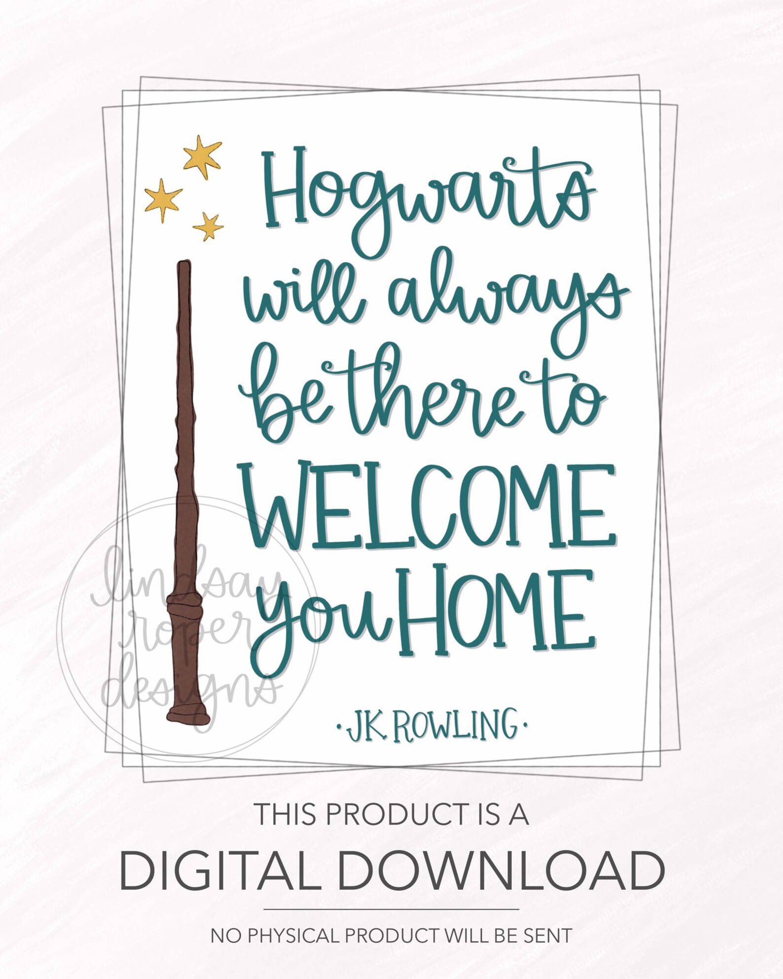 Hogwarts is My Home Home Instant Download Library Etsy