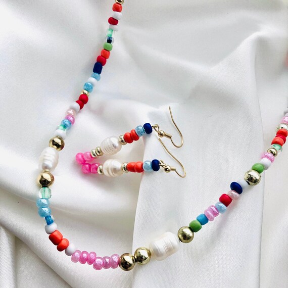 Miami Deco Pearl Necklace Its All Good 